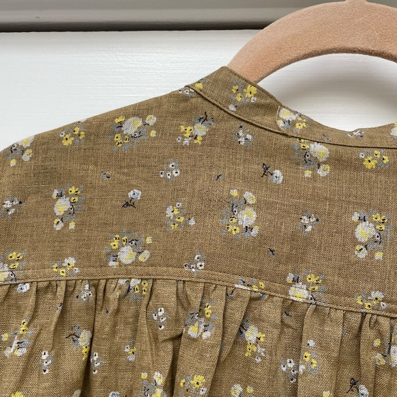 Ichi Antiquities Linen Blouse, NWOT, OS - Picture 5 of 7